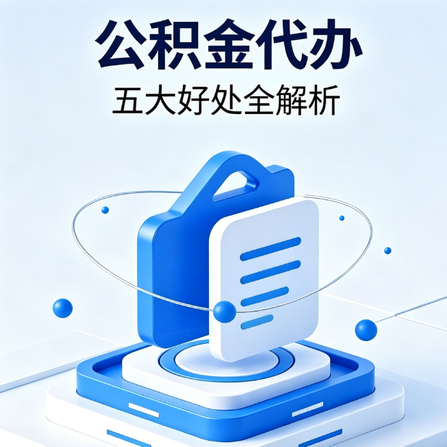儋州公积金代办到底值不值？这5大好处让你少走弯路